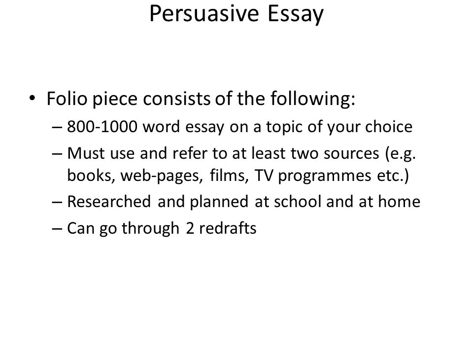 1000 word persuasive essay topics